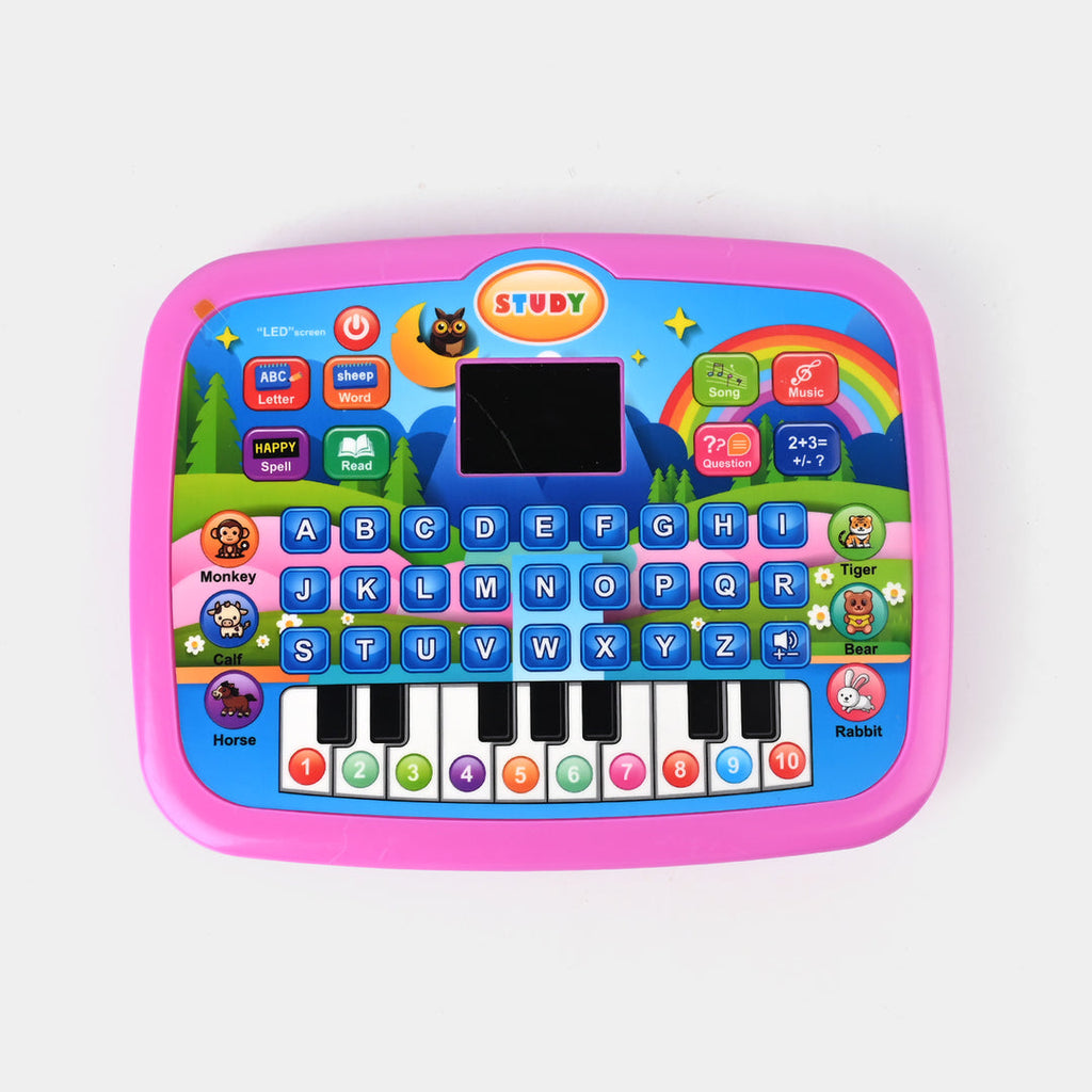 Smart Learning Tab – 26 English Words Educational Computer for Kids | Bacha Toys