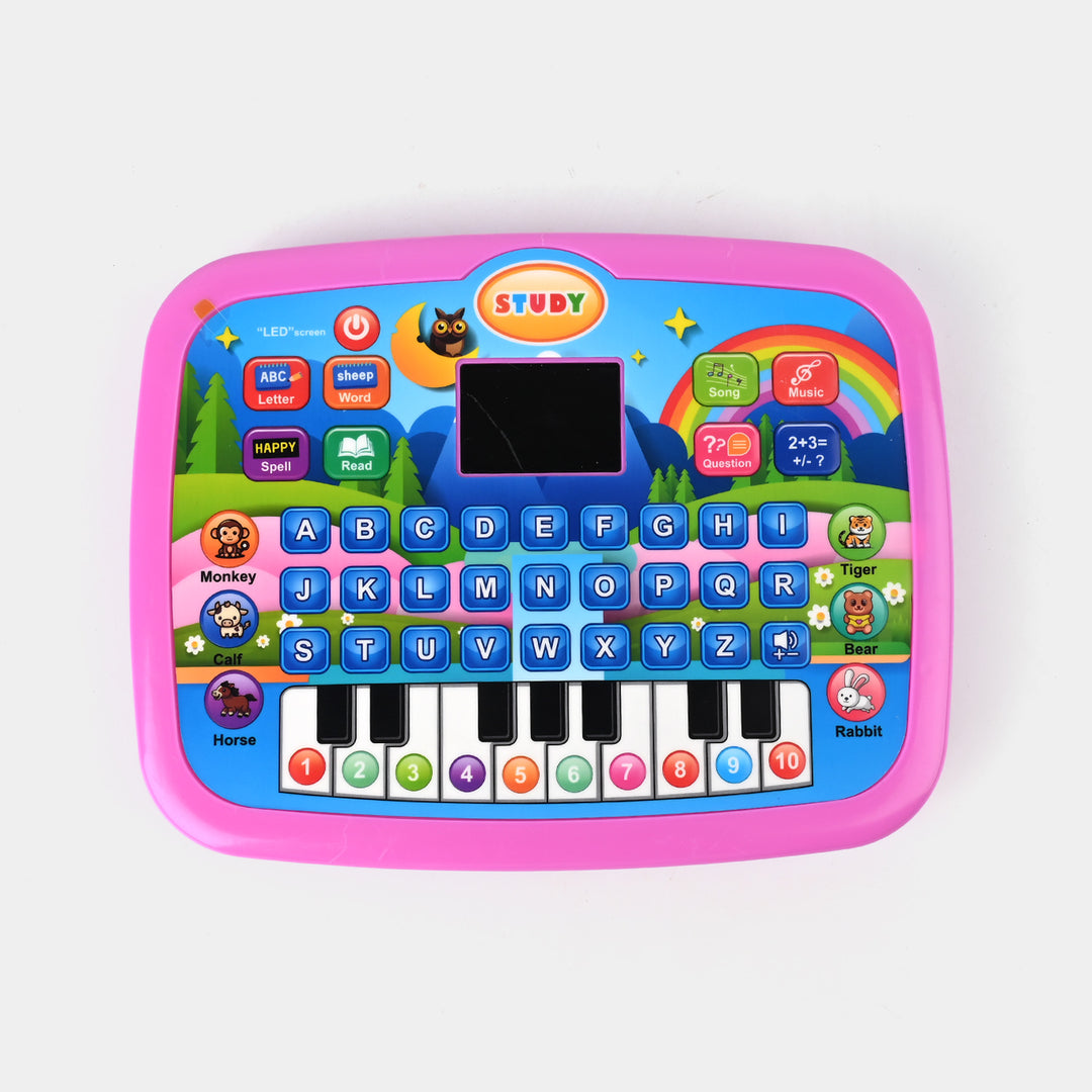 Smart Learning Tab – 26 English Words Educational Computer for Kids | Bacha Toys