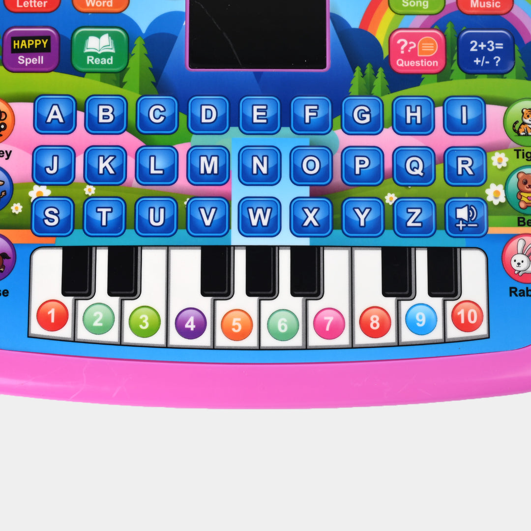 Smart Learning Tab – 26 English Words Educational Computer for Kids | Bacha Toys