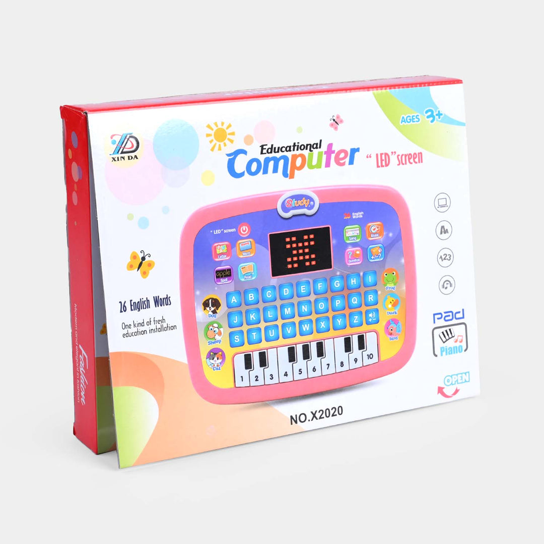 Sareen Smart Learning Tab – 26 English Words Educational Computer for Kids| Bacha Toys