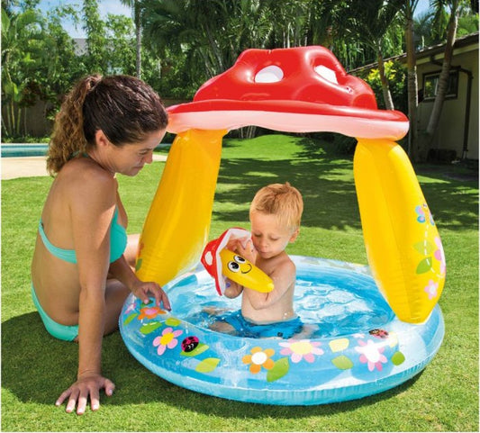 INTEX Mushroom Baby Pool – 40″ x 35″ (1.02m x 89cm)