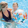 Intex Lively Print Beach Ball 20” – Inflatable Pool & Beach Fun Ball #59040