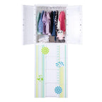 Kideez Wardrobe – Green Flower Print | Stylish & Spacious Kids Storage | Bacha Toys