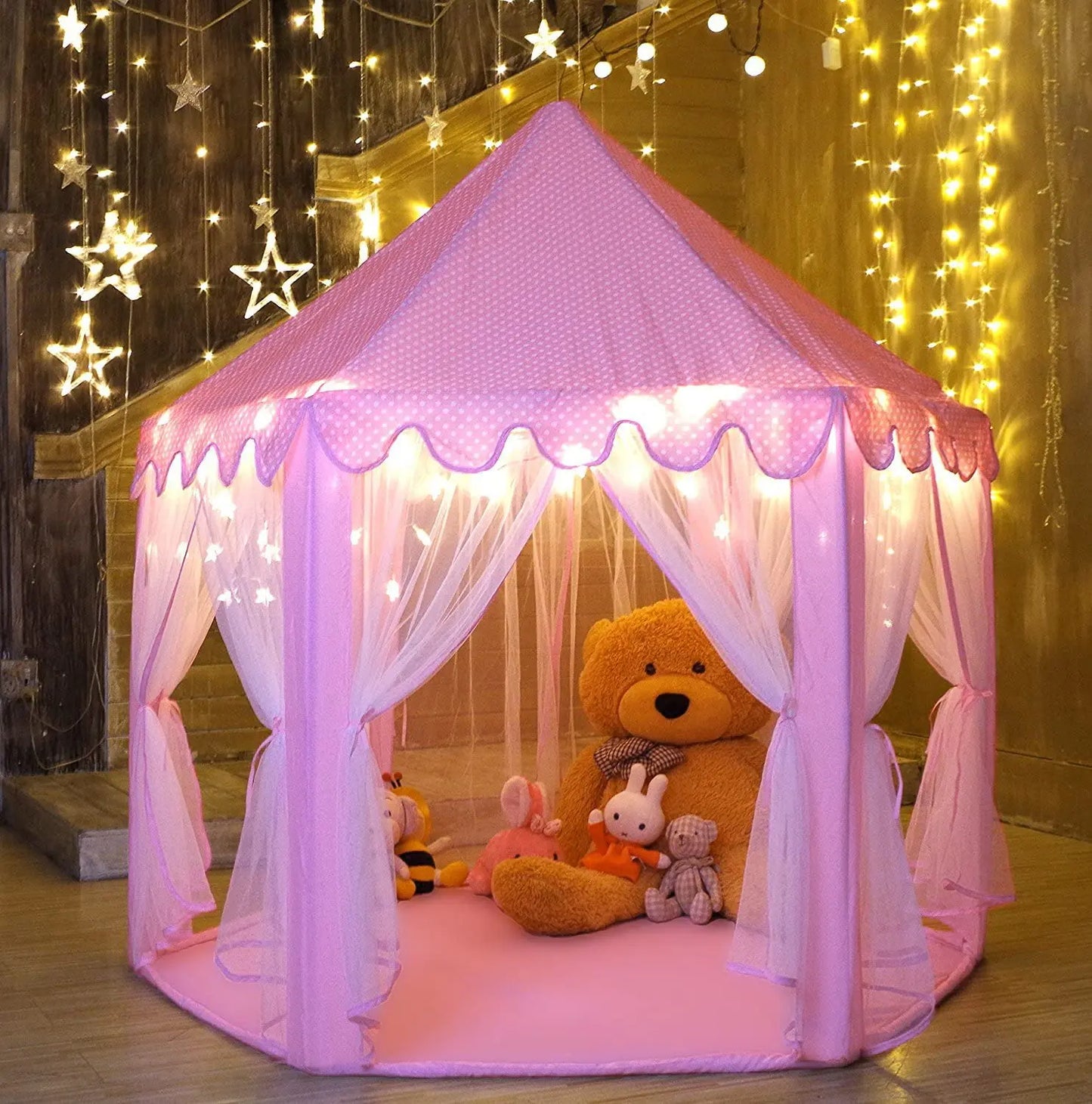 Princess Play House for Kids – 55" x 53" – A Magical Palace for Little Royals | Bacha Toys