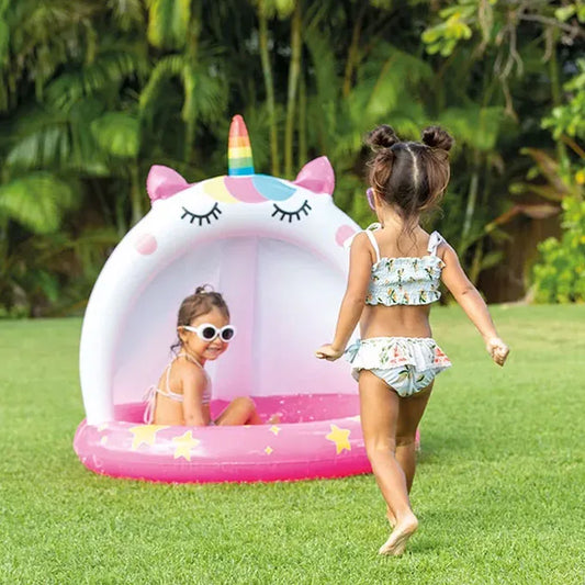 INTEX Caticorn Baby Pool (40″ x 40″) – For Ages 1–3 Years | Bacha Toys