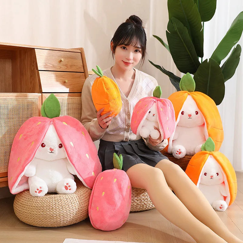 Adorable Cute Bunny Plush Toy & Pillow | Soft Cuddle Buddy for Kids – Bacha Toys