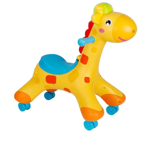 2-in-1 Rocking & Ride-On Giraffe – Fun & Learning for Kids | Bacha Toys Pakistan