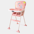 Baby High Chair Booster Feeding Set – Pink Colour | Bacha Toys