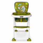 Baby High Chair Booster Feeding Set – Green Colour | Bacha Toys