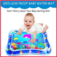 Baby Water Crawling Play Mat – Inflatable Tummy Time Activity Mat