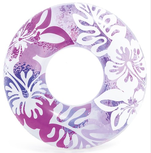 Intex Clear Color Swim Tube 36” – Inflatable Pool Ring (91cm) #59251