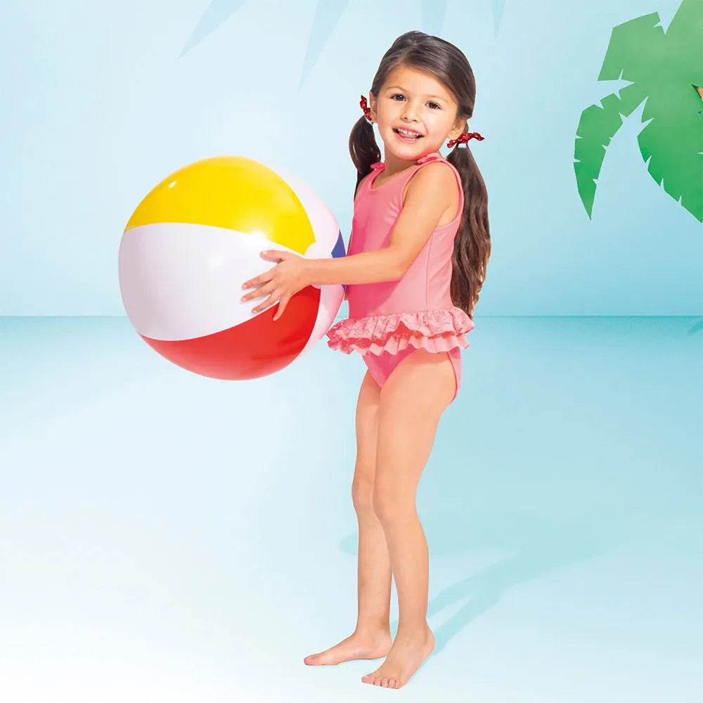 Intex Glossy Panel Beach Ball 20” – Inflatable Fun Ball (51cm) #59020