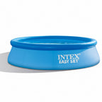 Intex Easy Set Inflatable Pool 10ft x 24” – Puncture Resistant Family Swimming Pool #28116