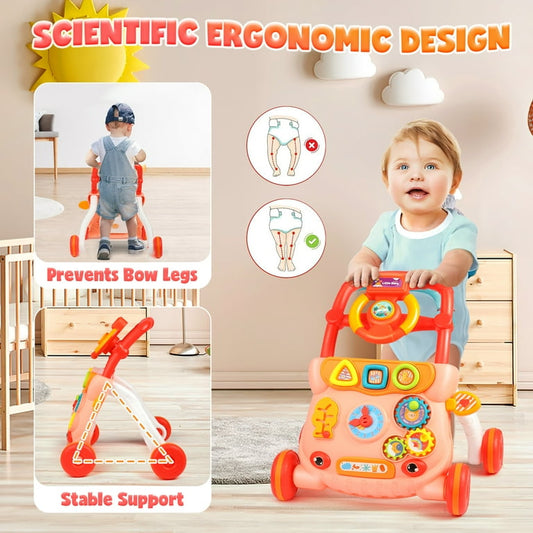 Music Walker Car – 12M+ | Develops Intelligence & Safe Fun | Bacha Toys