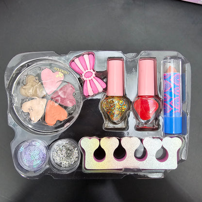 2-in-1 Makeup & Jewellery Set – Sparkle & Style in One!