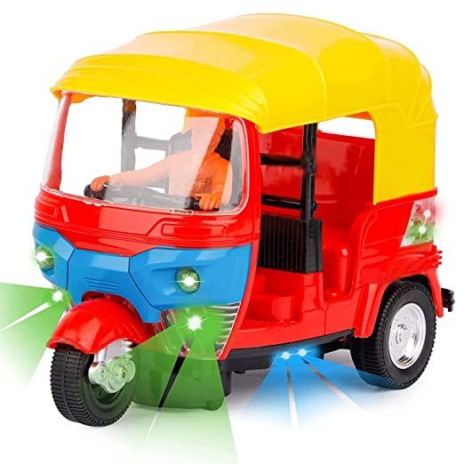 Best Kids Tricycle | Sound, Pump & Flashing Top Light - Bacha Toys