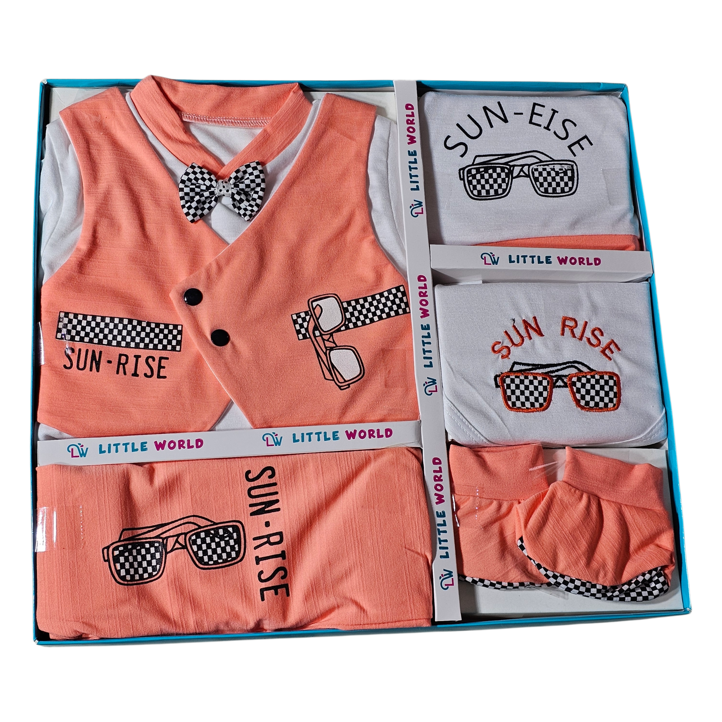 Little World Newborn Baby Gift Box Set – Essential Baby Clothing | Bacha Toys
