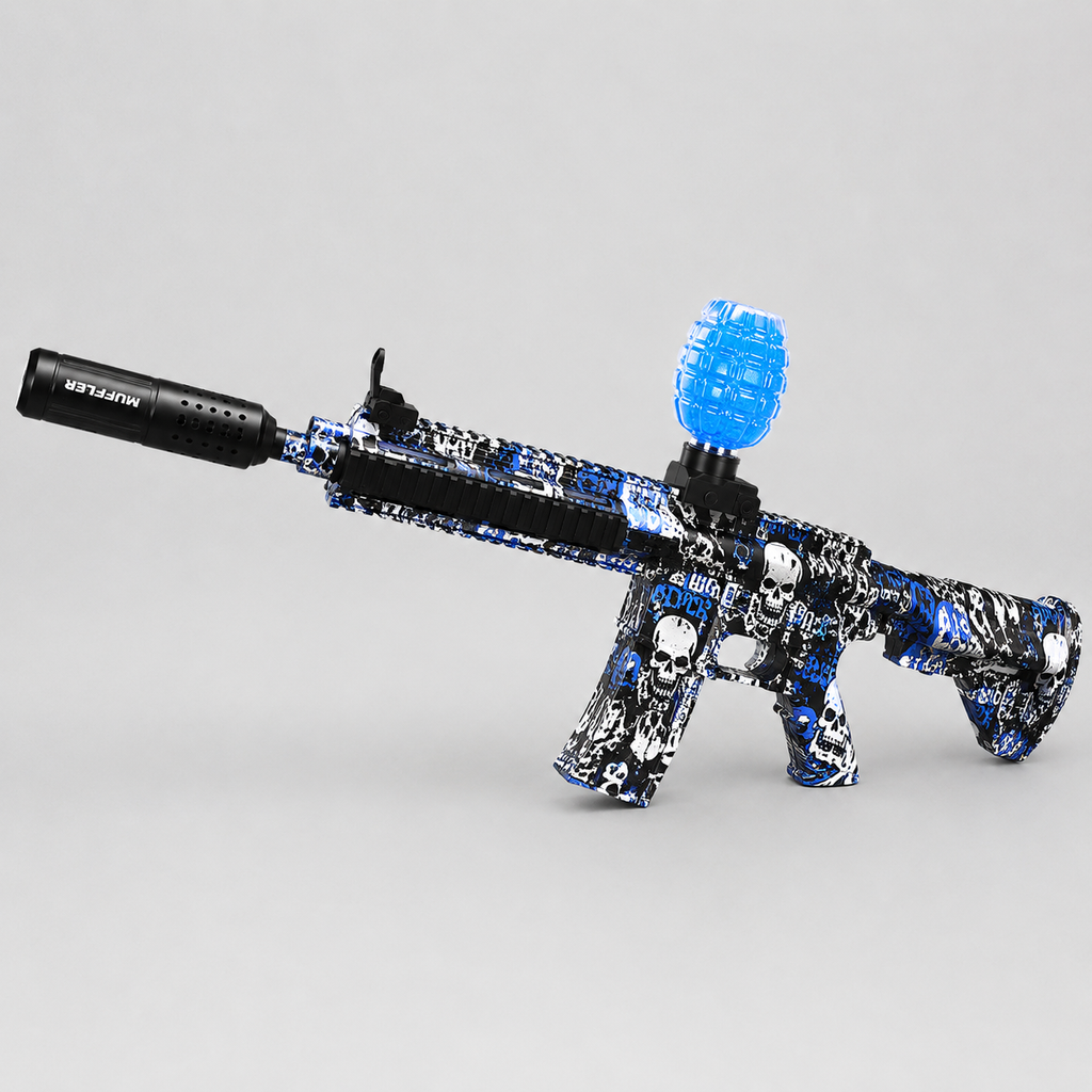 M416 Water Bomb Gun with Smoke Effect – Rechargeable Electric Gel Blaster