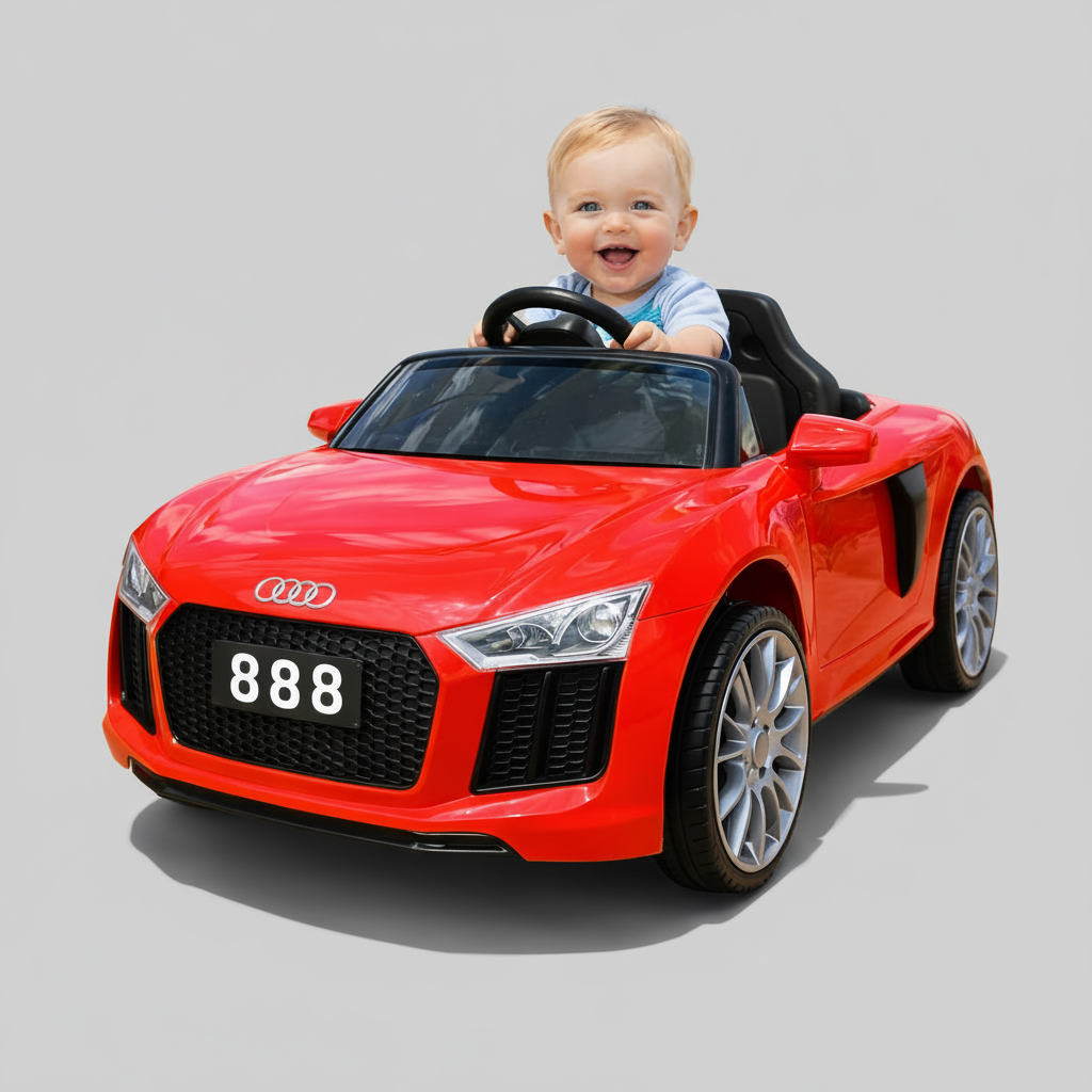 Audi Power Wheel Electric Car for Kids – Luxury Ride-On with Music, Lights & Remote Control | Bacha Toys Pakistan