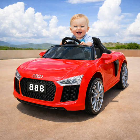 Audi Power Wheel Electric Car for Kids – Luxury Ride-On with Music, Lights & Remote Control | Bacha Toys Pakistan