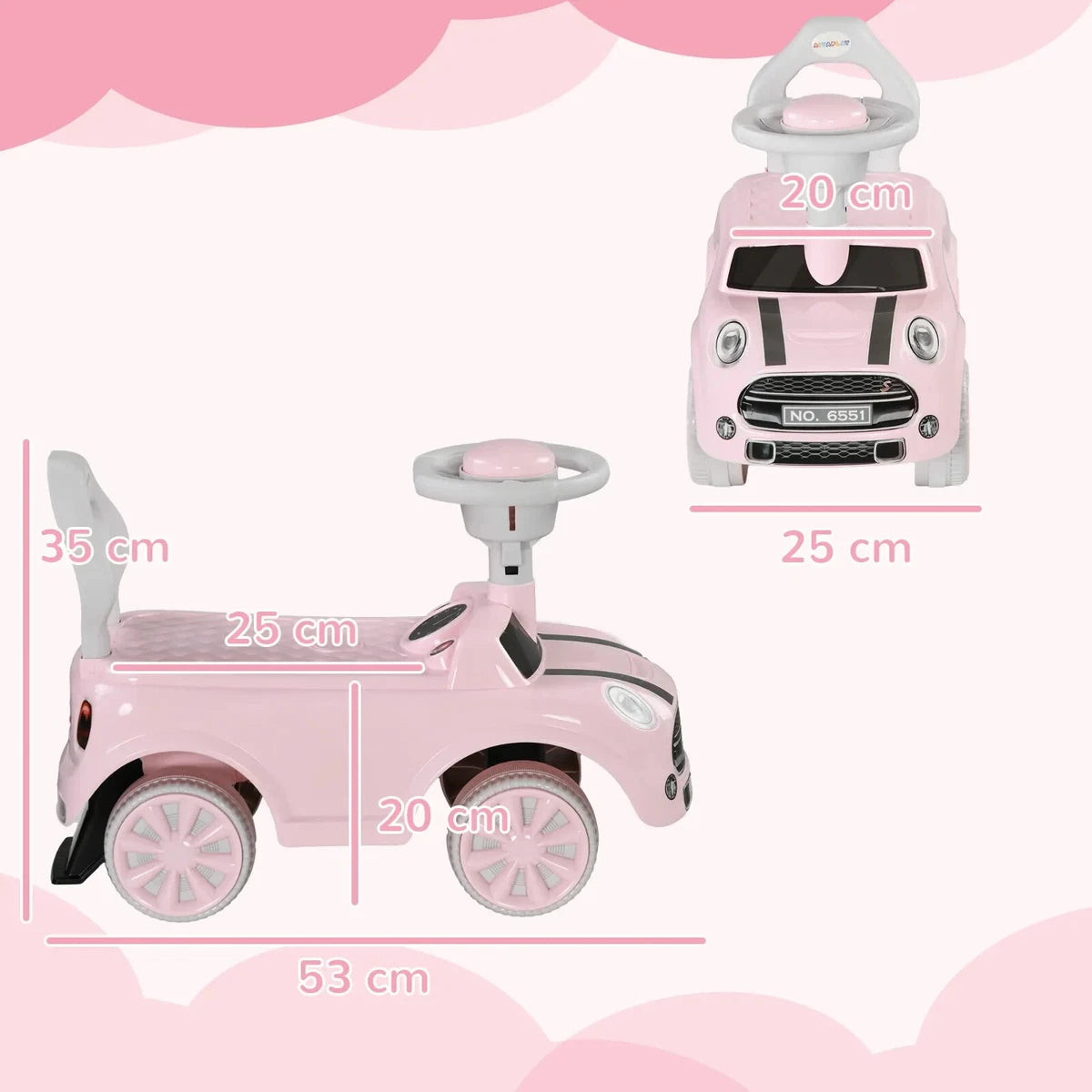 Luxury Push Car for Toddlers – Bacha Toys