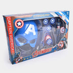 Adventures Captain America Series – Mask & Watch Set | Bacha Toys