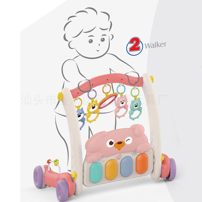 2 in 1 Piano Rack & Walker – Best for Early Education | Bacha Toys