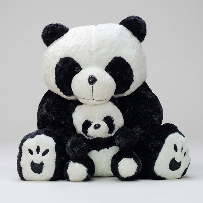 Double Panda – 55cm Plush Toy | Bacha Toys