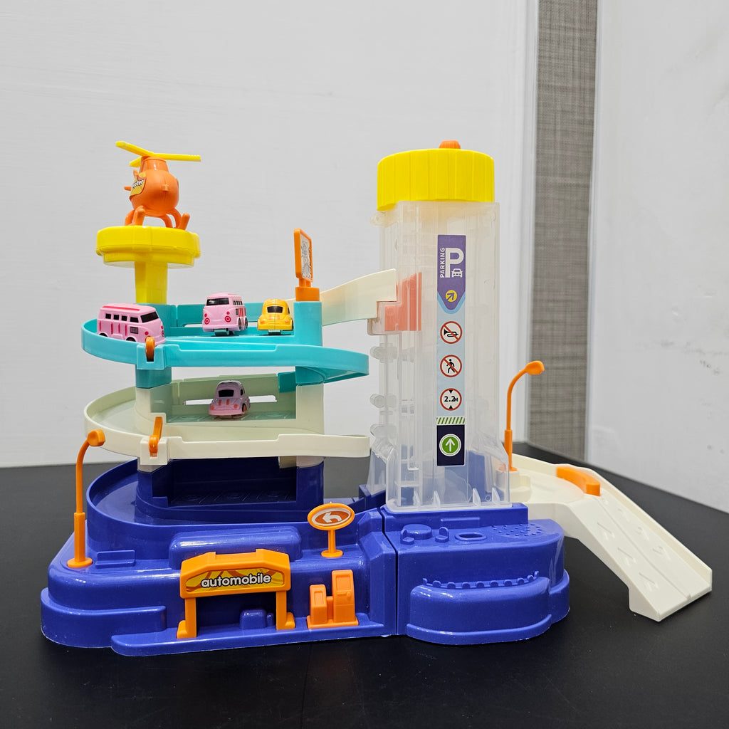 Automobile Adventure Multi-Level Runway – Dual Mode Fun for Kids! | Bacha Toys