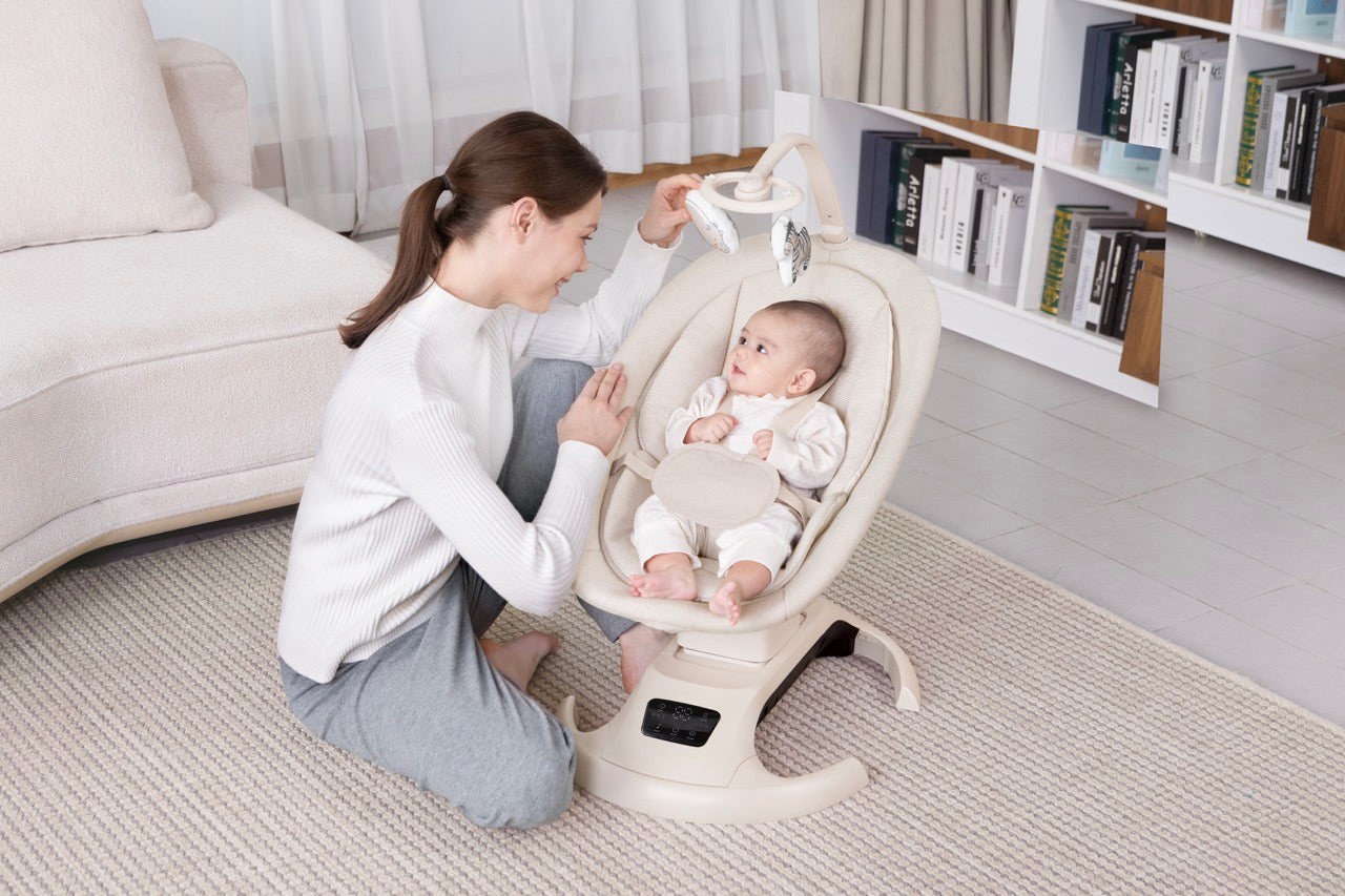 Mastela Lullaby Orbit Electric Crib – Safe, Smart & Comfortable Sleep Solution | Bacha Toys
