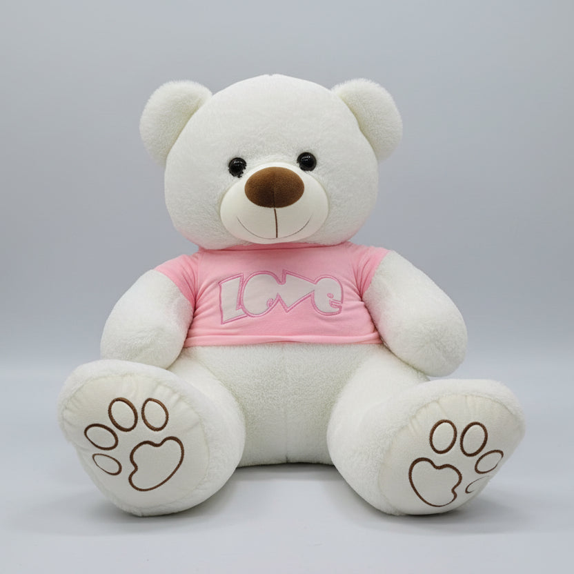 Pink Jacket Teddy Bear – 60cm Soft Plush Toy | Bacha Toys