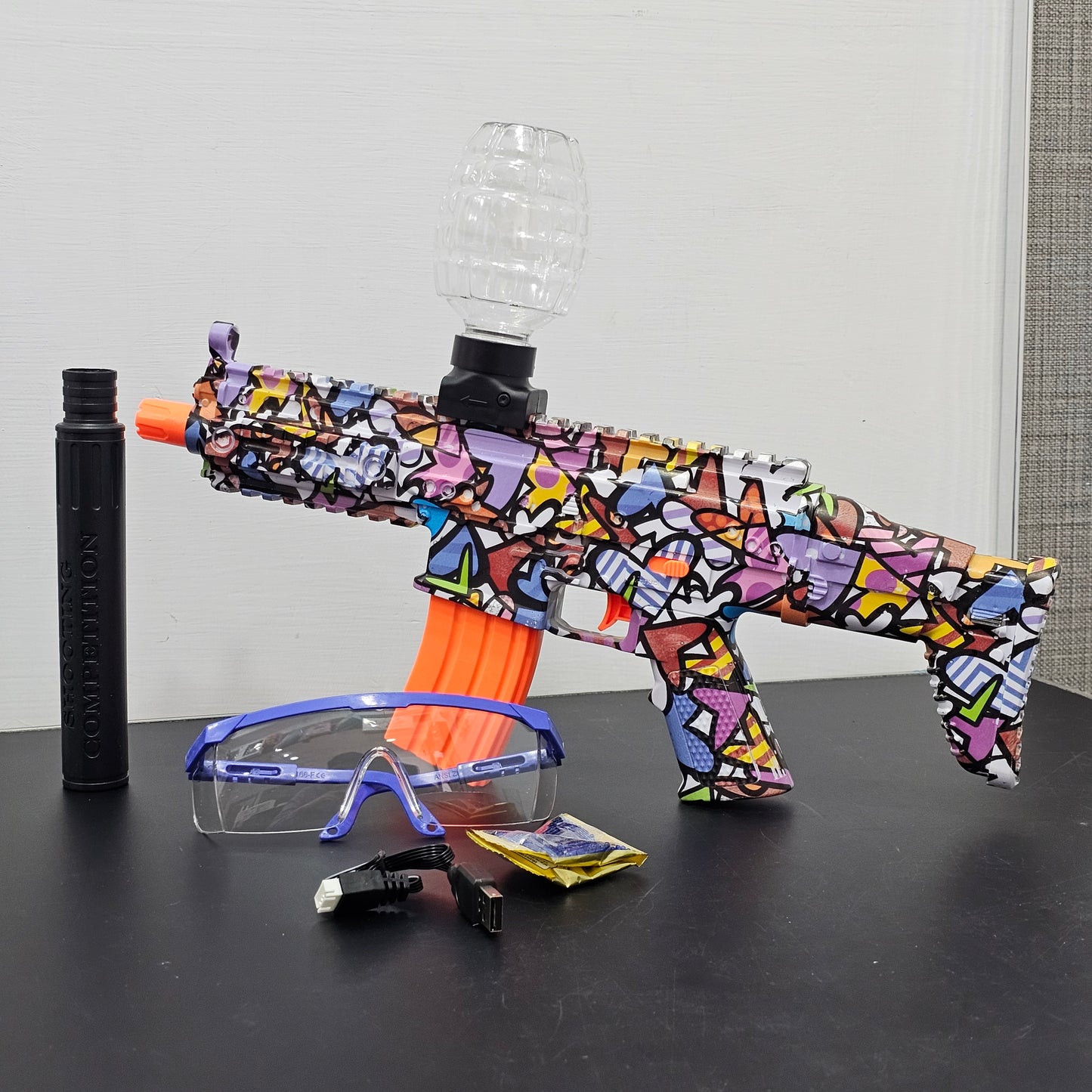 Electric GelxShot with 7.8mm Crystal Bullets & Lithium Battery – Bacha Toys