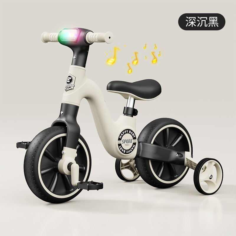 Anti-Rollover Sliding Tricycle Balance Car – 3 Wheeler Kids Bike