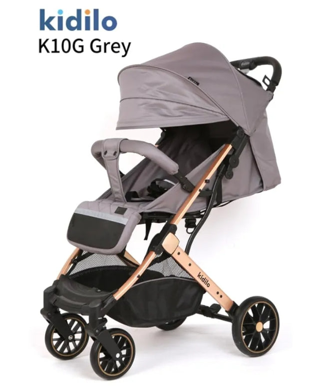 Kidilo K10G Baby Stroller & Pram – Lightweight Travel Stroller