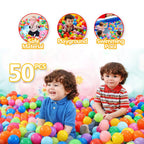 Colorful Play Balls – For Kids’ Tents, Swimming Pools & Playlands