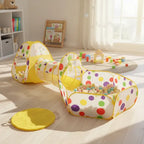 Kids Play Tent with Tunnel and Ball Pit | Bacha Toys