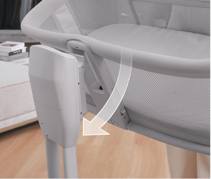 Dream Starlight Bedside Bassinet – 5-in-1 Smart Baby Bed for Sleep, Play & Comfort | Bacha Toys