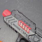 Black Hawk 10-Shot Pressure Transmitter Toy Gun – Dual Function Long-Range Blaster | Bacha Toys