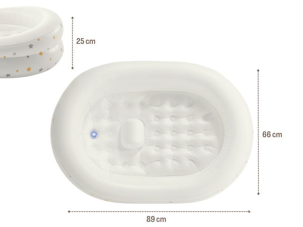 Intex Starry Baby Bath Tub – Inflatable Baby Pool (89×66×25 cm) #48523