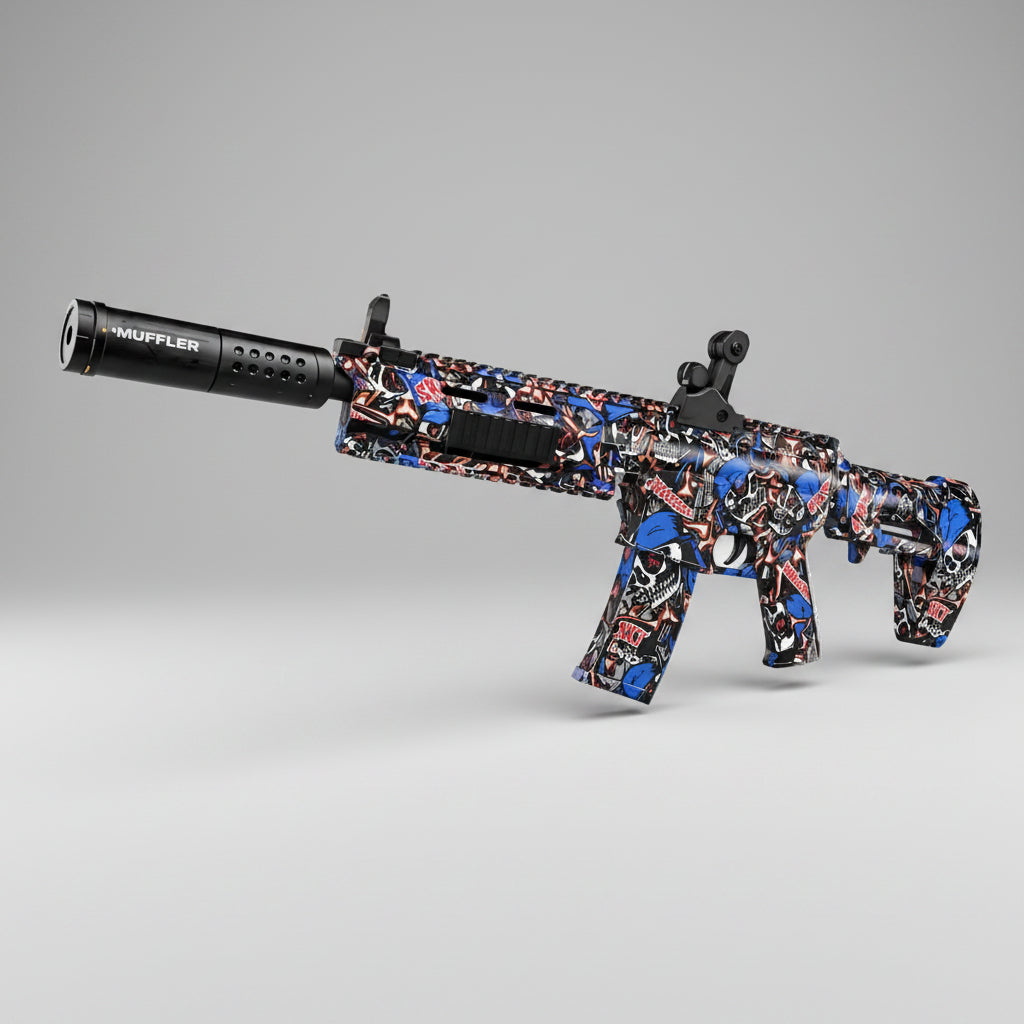 PDX Water Bomb Gun Series – Flaming Spray Rechargeable Gel Blaster