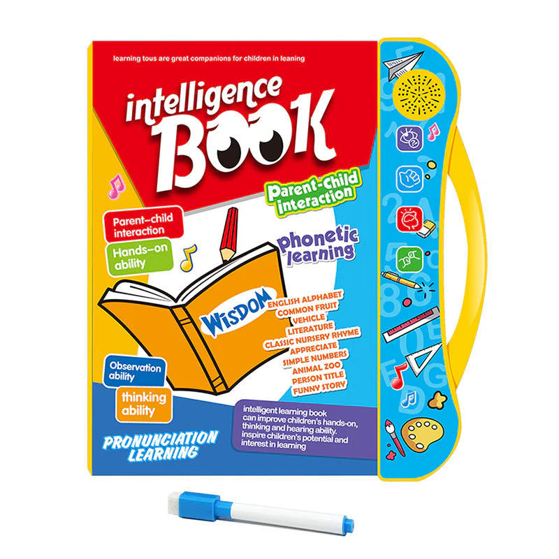 Intelligent Study Book for Kids – Interactive Learning with Sound & Touch | Bacha Toys