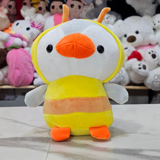 Penguin Plush Dressed as Unicorn – Yellow Soft Toy 25cm | Bacha Toys