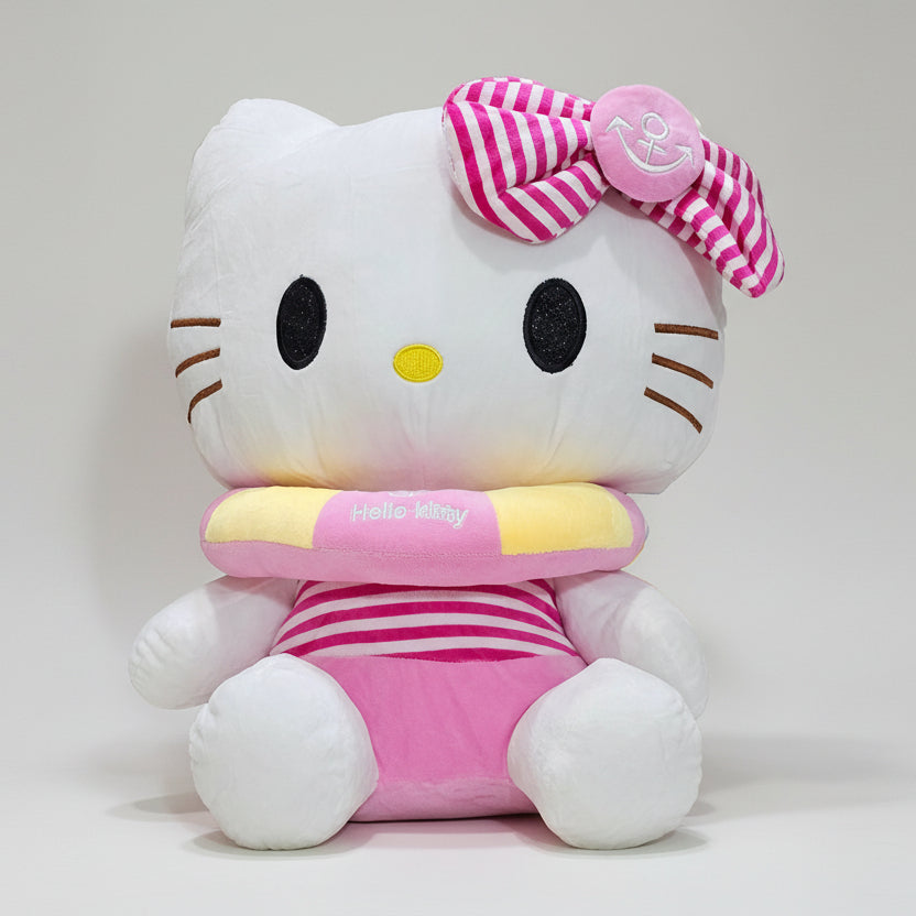 Pink Ring Kitty – 45cm Soft Plush Toy | Bacha Toys