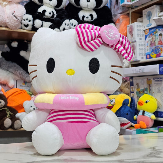 Pink Ring Kitty – 45cm Soft Plush Toy | Bacha Toys