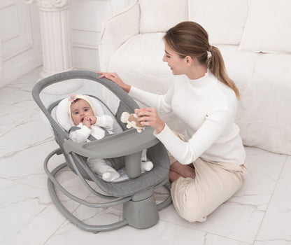MASTELA 4-in-1 Multi-Functional Fold-Up Bassinet | Bacha Toys
