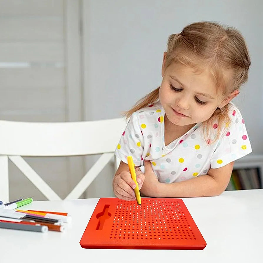Magnetic Board with 10 Cards & Stylus Pen | Bacha Toys