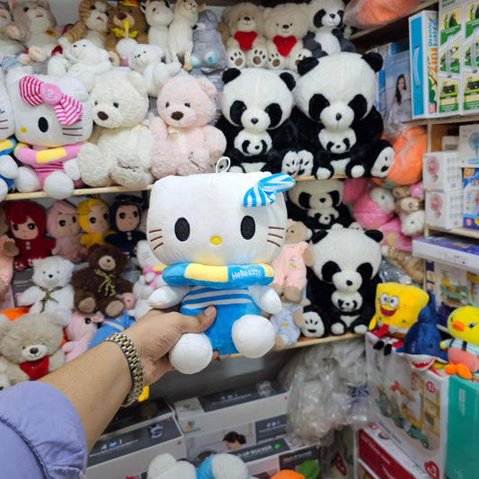 Blue Ring Kitty – 28cm Plush Toy | Bacha Toys