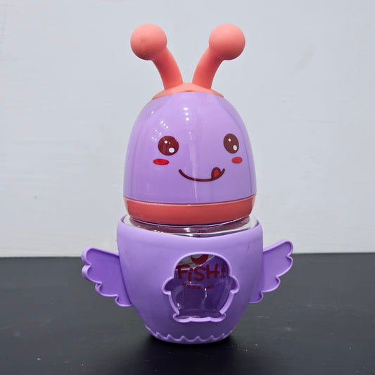 Baby Glass Feeder Purple 60ml – Safe, Compact & Comfortable | Bacha Toys