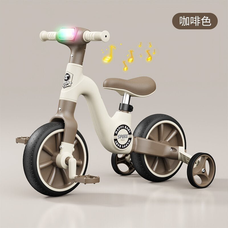 Anti-Rollover Sliding Tricycle Balance Car – 3 Wheeler Kids Bike