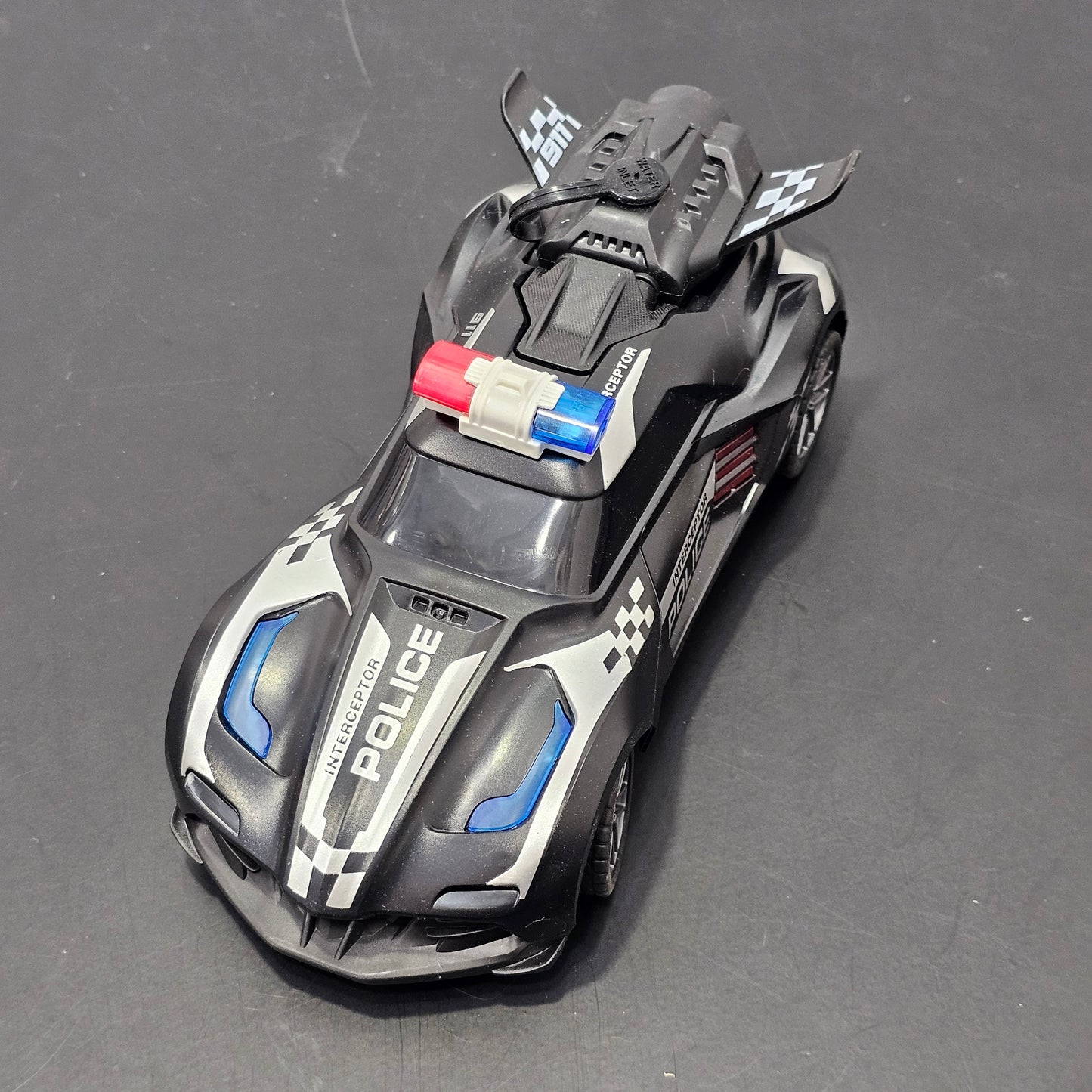 Rod Master Police Car – Cool Light & Spray Action with Remote Control | Bacha Toys